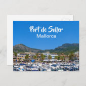 マヨルカポートドゥソラーパノラマ ポストカード (正面/裏面)