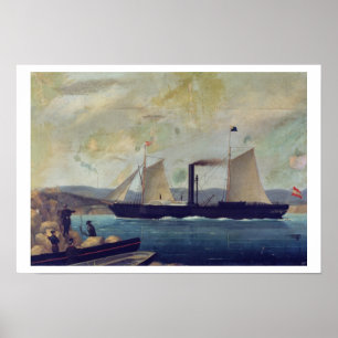 マヨルカンという,ジョージ・サンドとチョが乗る船 ポスター