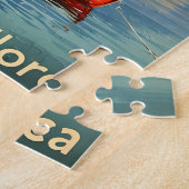 マヨルカン沿岸チャームヴィンテージはがき ジグソーパズル (側面)