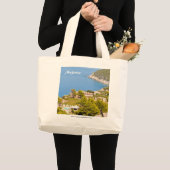 マヨルカ島 ラージトートバッグ (正面(商品))