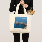 マヨルカ島 ラージトートバッグ (正面(商品))