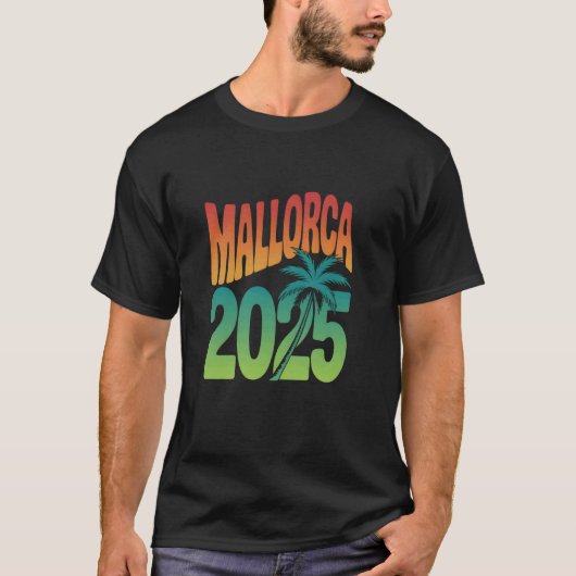 マヨルカ島 2025 Tシャツ (正面)