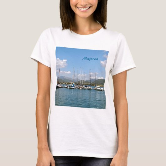 マヨルカ島 Tシャツ (正面)