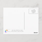 マヨルカ海景 ポストカード (裏面)