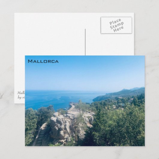 マヨルカ ポストカード (正面/裏面)
