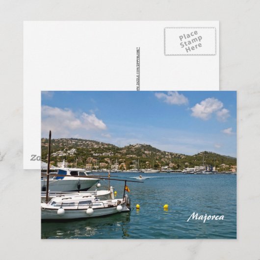 マヨルカ ポストカード (正面/裏面)