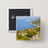 マヨルカ 缶バッジ (正面&裏面)