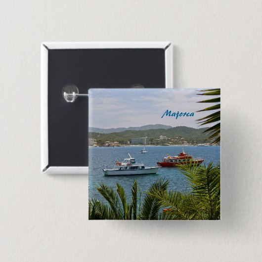 マヨルカ 缶バッジ (正面&裏面)