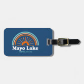 マヨレイクノースカロライナ虹 ラゲッジタグ (正面横)