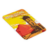 マヨン火山カグサワ遺跡フィリピン旅行アート マグネット (右側)