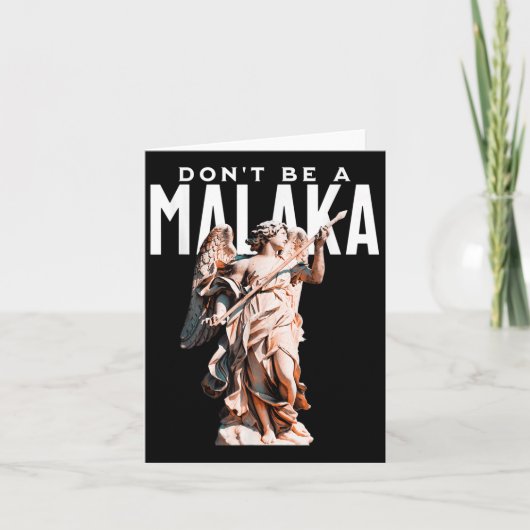 マラおもしろいカことわざ古代ギリシャ カード (正面)