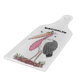 マラおもしろいボウの風刺漫画 カッティングボード (角)