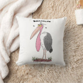 マラおもしろいボウの風刺漫画 クッション (ブランケット)