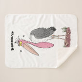 マラおもしろいボウの風刺漫画 シェルパブランケット (正面(横))