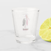 マラおもしろいボウの風刺漫画 ショットグラス (裏面)