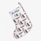 マラおもしろいボウの風刺漫画 スモールクリスマスストッキング (裏面 (吊り時))