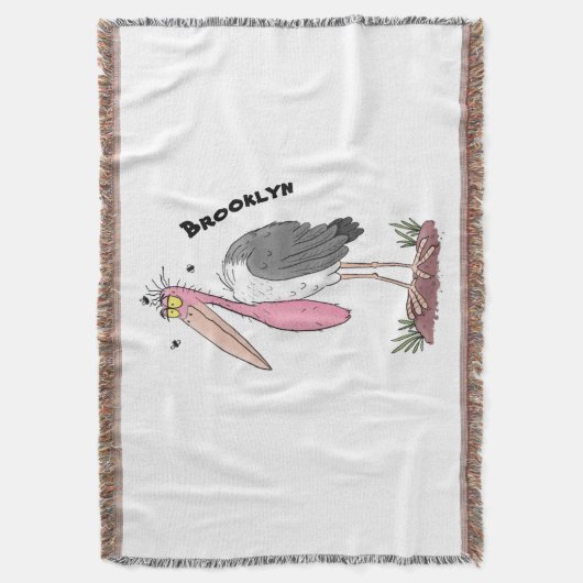 マラおもしろいボウの風刺漫画 スローブランケット (正面縦)