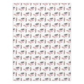 マラおもしろいボウの風刺漫画 テーブルクロス (正面)