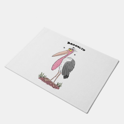 マラおもしろいボウの風刺漫画 ドアマット (アングル)