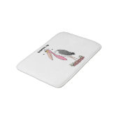 マラおもしろいボウの風刺漫画 バスマット (アングル)