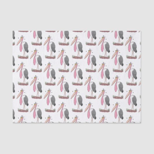 マラおもしろいボウの風刺漫画 薄葉紙 (正面)