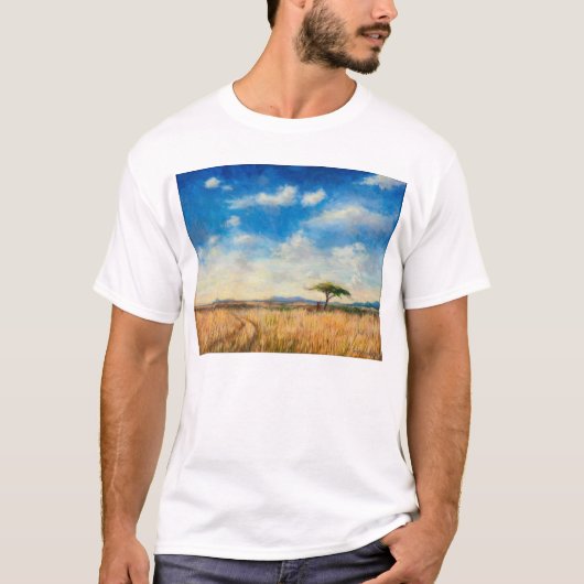 マラの景色2012年 Tシャツ (正面)