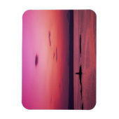 マライグのスカイ島の夕日。 マグネット (縦)