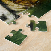 マライ区のトラの大型の猫科動物 ジグソーパズル (側面)