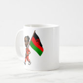 マラウィのマグ コーヒーマグカップ (正面左)