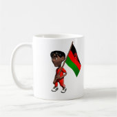 マラウィのマグ コーヒーマグカップ (左)