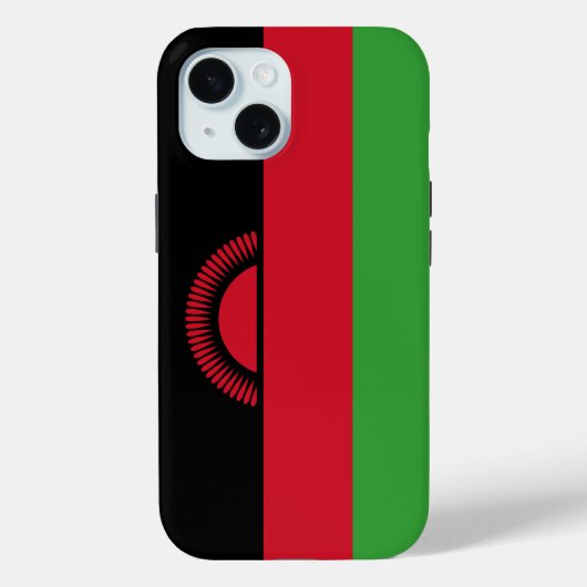 マラウイのケースメイトiPhoneケース国旗 Case-Mate iPhoneケース (裏面)