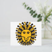 マラウイのライオン王 ポストカード (スタンド正面)