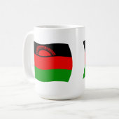 マラウイの国旗マグ コーヒーマグカップ (正面左)
