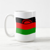 マラウイの国旗マグ コーヒーマグカップ (左)