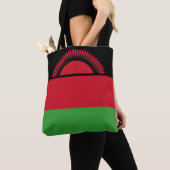 マラウイの国旗 トートバッグ (クローズアップ)