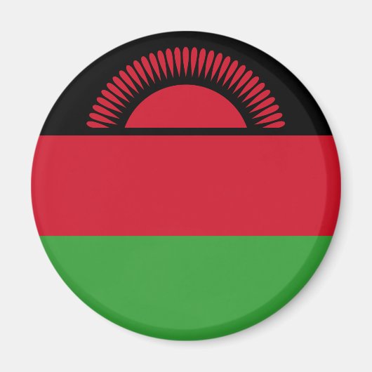 マラウイの国旗 マグネット (正面)