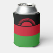 マラウイの国旗 缶クーラー (缶裏面)