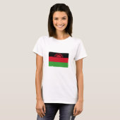 マラウイの国旗 Tシャツ (正面フル)