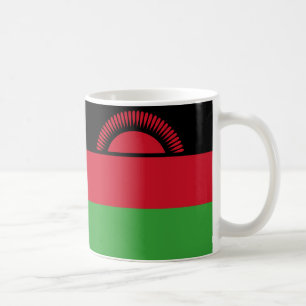 マラウイ国旗のセラミックマグカップ コーヒーマグカップ