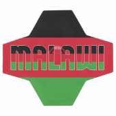 マラウイ国旗の愛らしい愛国心 サッカーボール (フラット)