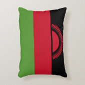 マラウイ国旗 アクセントクッション (正面(垂直))