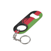 マラウイ国旗 キーホルダー栓抜き (裏面アングル)