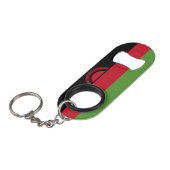 マラウイ国旗 キーホルダー栓抜き (正面アングル)