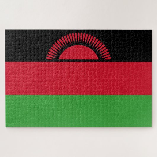 マラウイ国旗 ジグソーパズル (横)