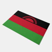 マラウイ国旗 ドアマット (アングル)