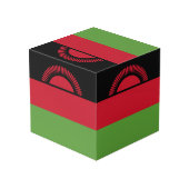 マラウイ国旗 フォトキューブ (裏面アングル)