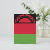 マラウイ国旗 ポストカード (スタンド正面)