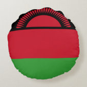 マラウイ国旗 ラウンドクッション (裏面)