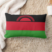 マラウイ国旗 ランバークッション (ブランケット)