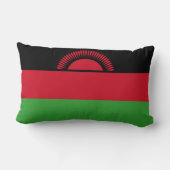 マラウイ国旗 ランバークッション (裏面)